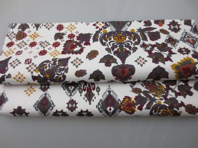 Print Cotton Spandex Fabric